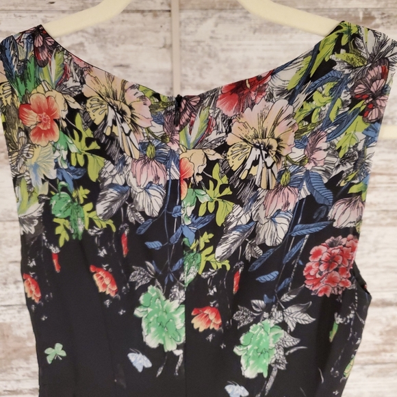 Flory dayblack/Floral Short dress - Picture 3 of 3